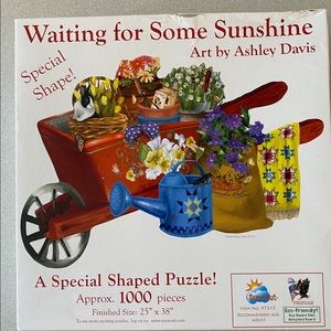 Special shaped 1,000 pieces jigsaw puzzle